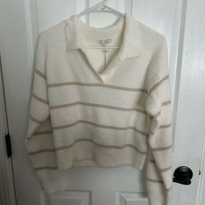 Z Supply Monique stripped sweater